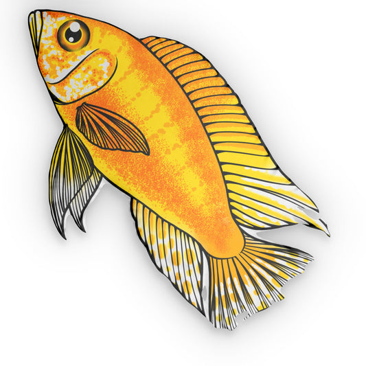 Lake Malawi Saffron Cichlid Pillow