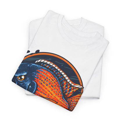 Lake Malawi Red Empress Haplochromis Cichlid Tee Shirt