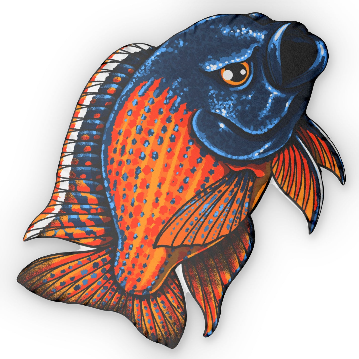 Red Empress Cichlid Pillow