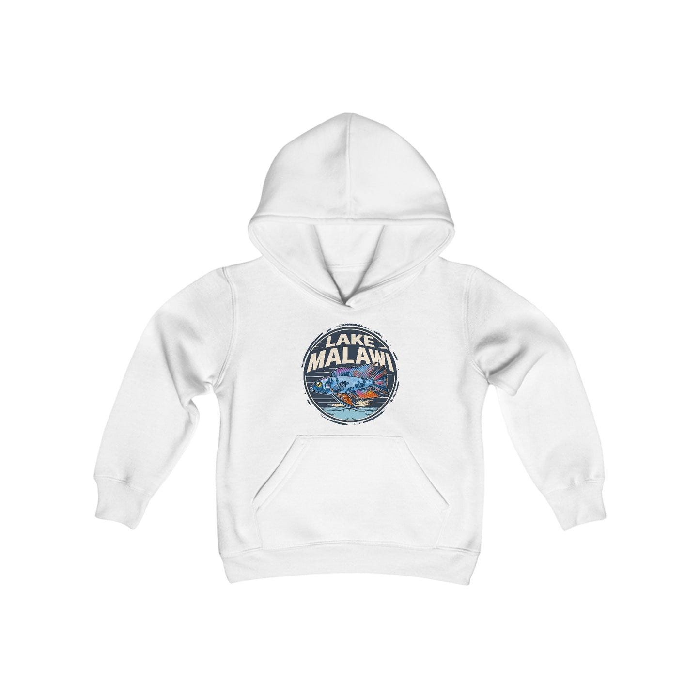 Kids OB Iceberg Fryeri Cichlid Heavy Blend Hooded Sweatshirt