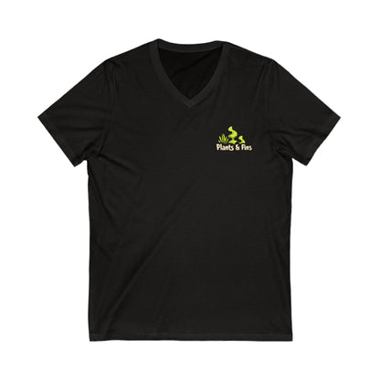 Plants N Fins V-Neck Tee