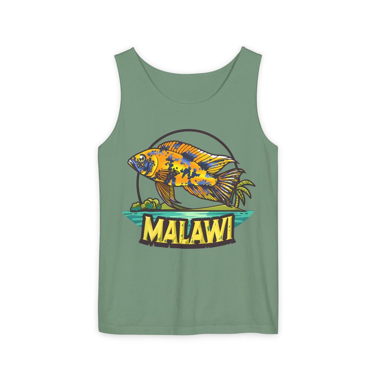 Lake Malawi Sunshine OB Peacock Cichlid Tank Top