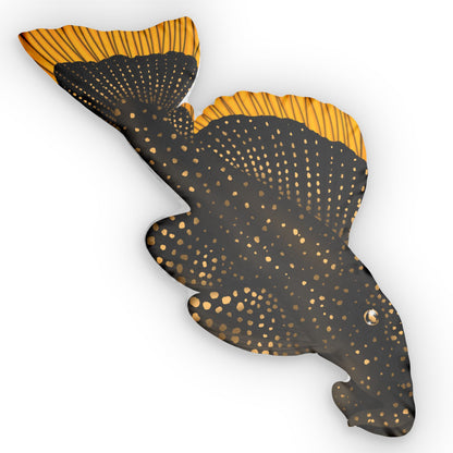 Golden Nugget Pleco Pillow