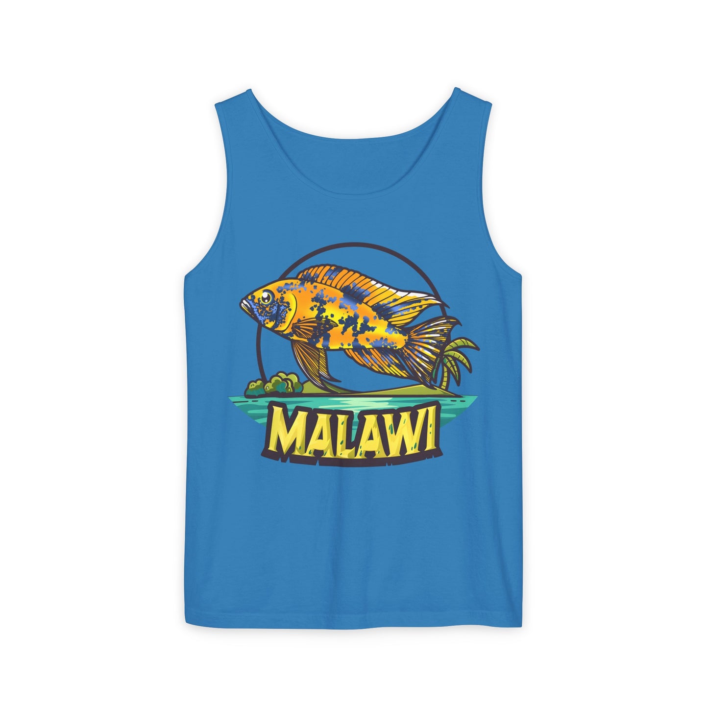 Lake Malawi Sunshine OB Peacock Cichlid Tank Top