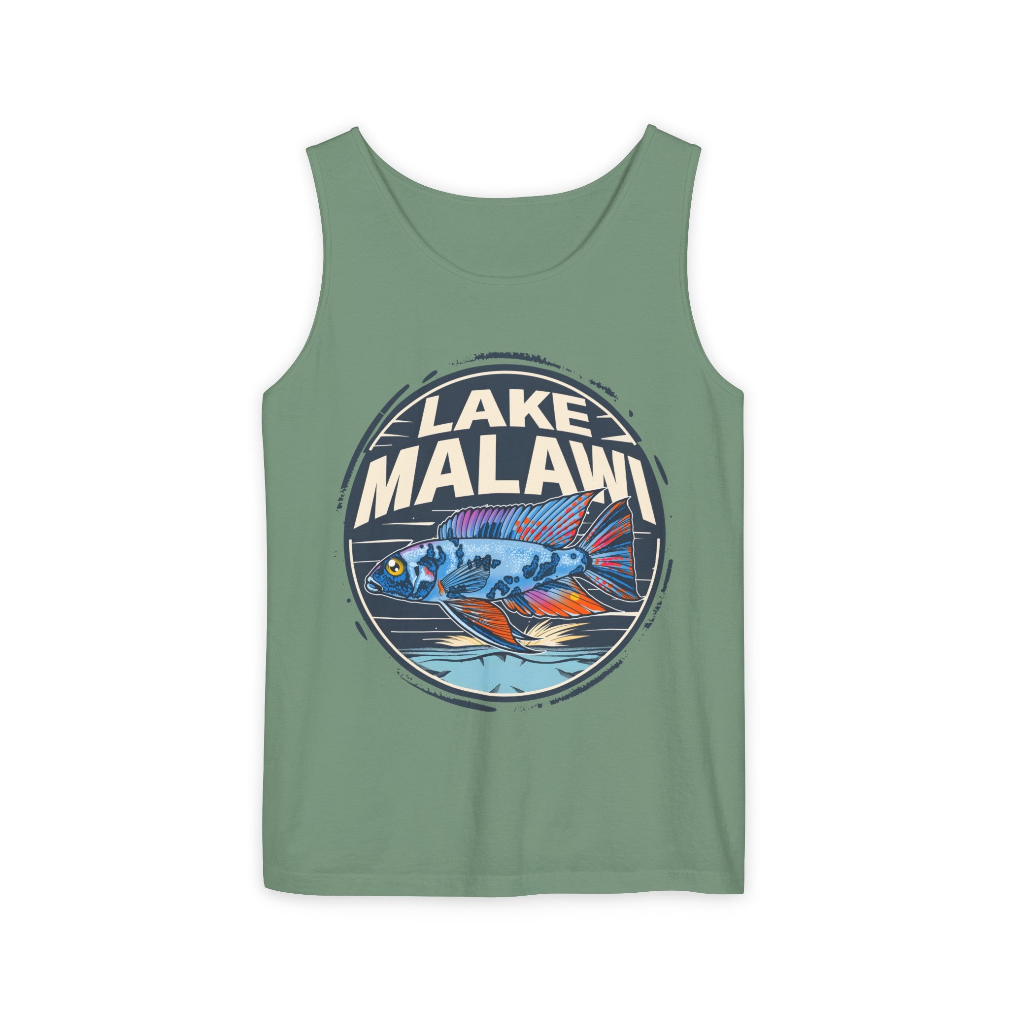 Lake Malawi OB Iceberg Fryeri Cichlid Tank Top