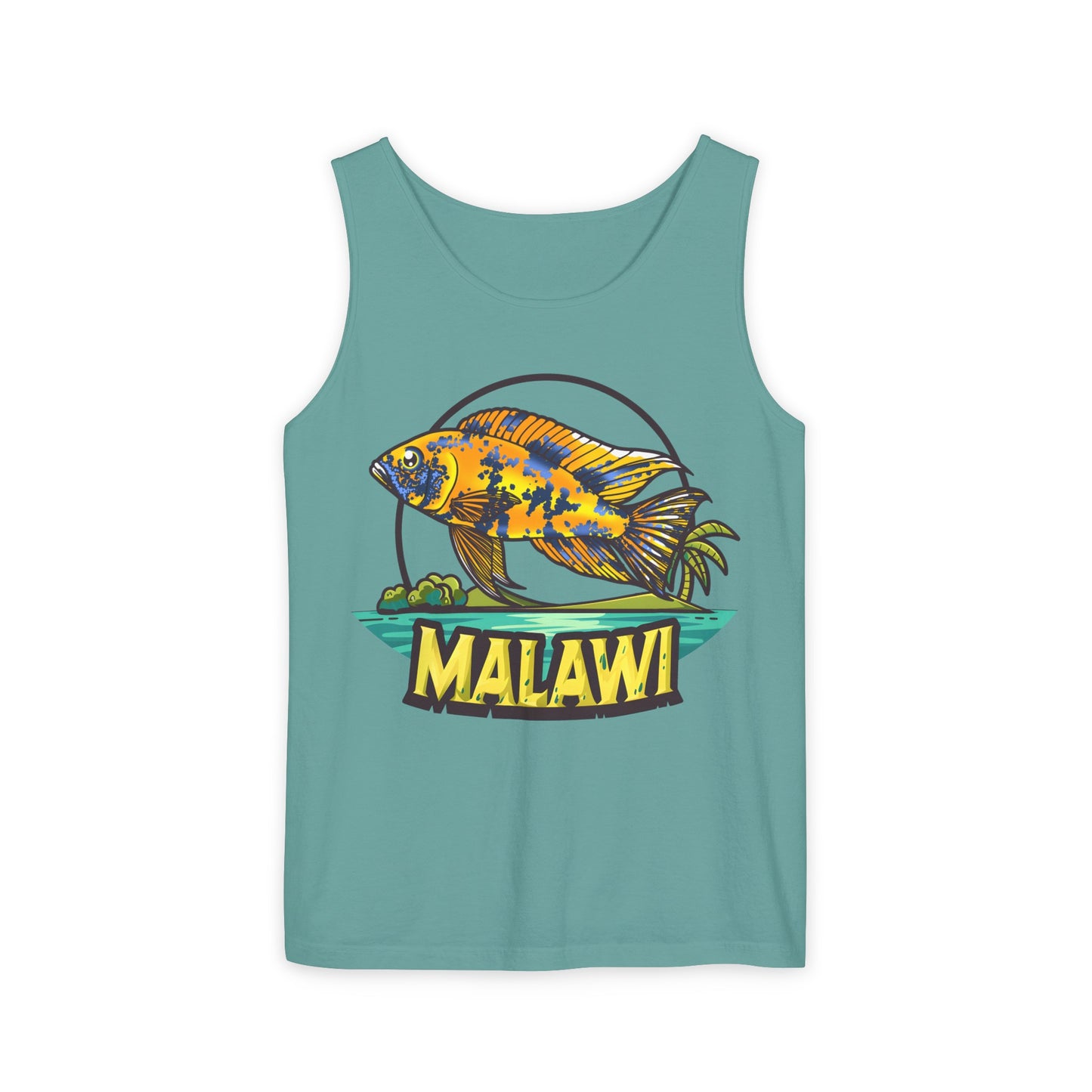 Lake Malawi Sunshine OB Peacock Cichlid Tank Top