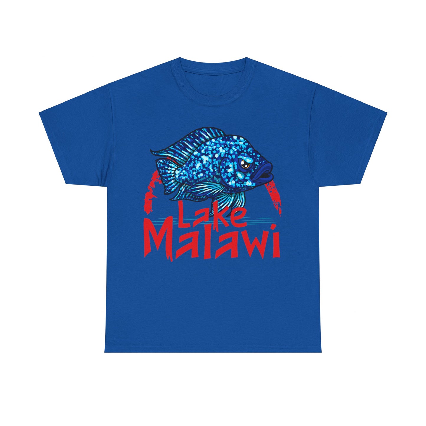 Lake Malawi Star Sapphire Haplochromis Cichlid Tee Shirt