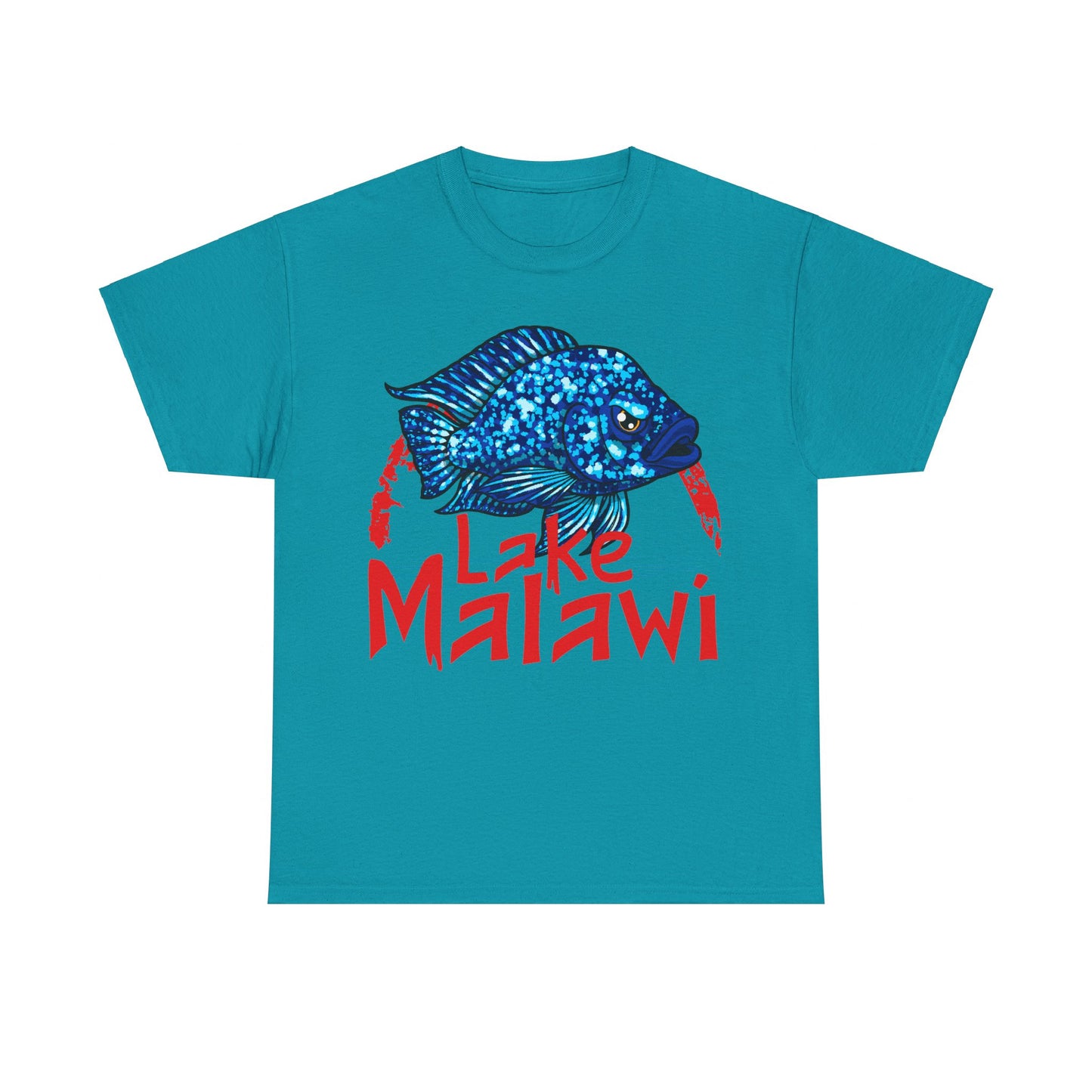 Lake Malawi Star Sapphire Haplochromis Cichlid Tee Shirt