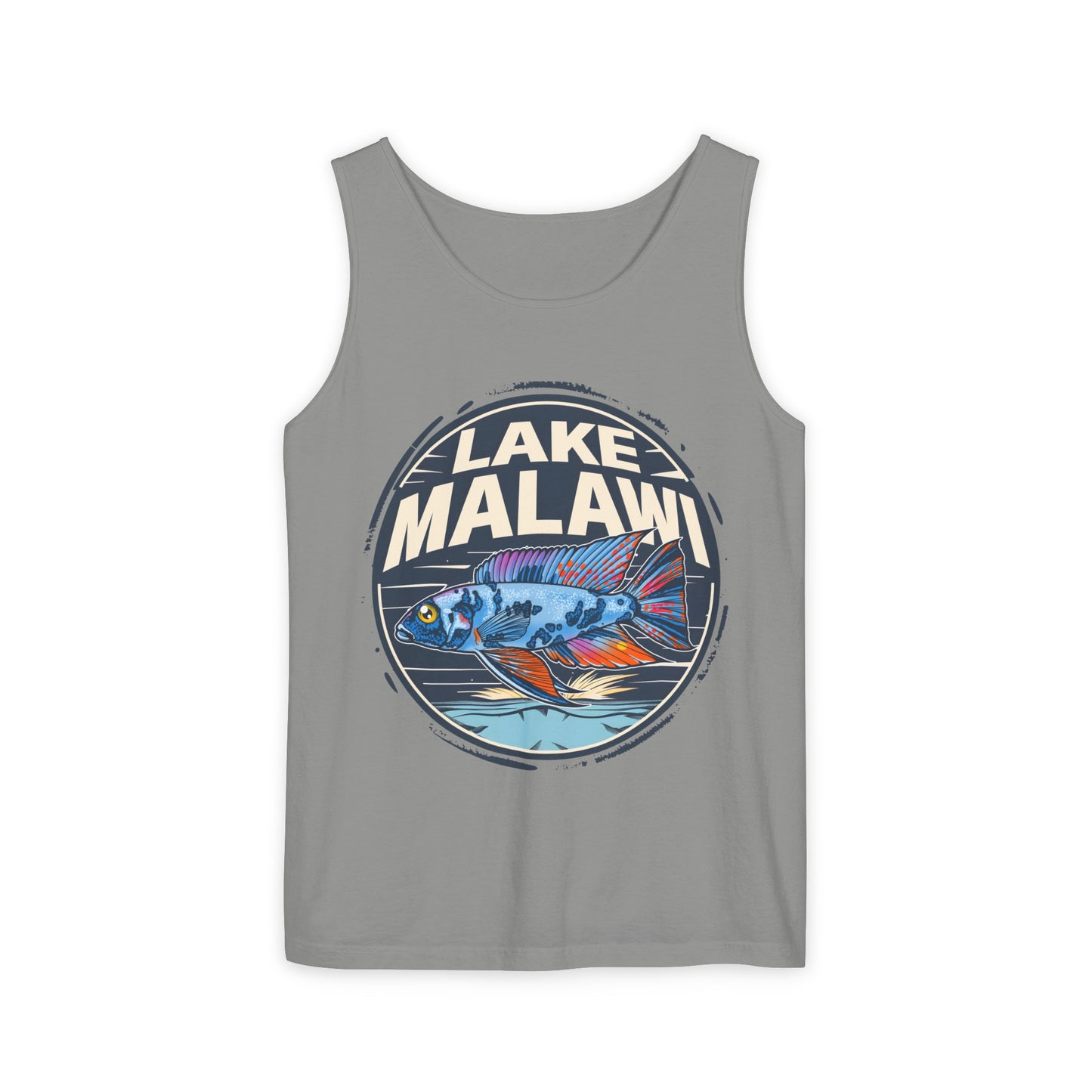 Lake Malawi OB Iceberg Fryeri Cichlid Tank Top