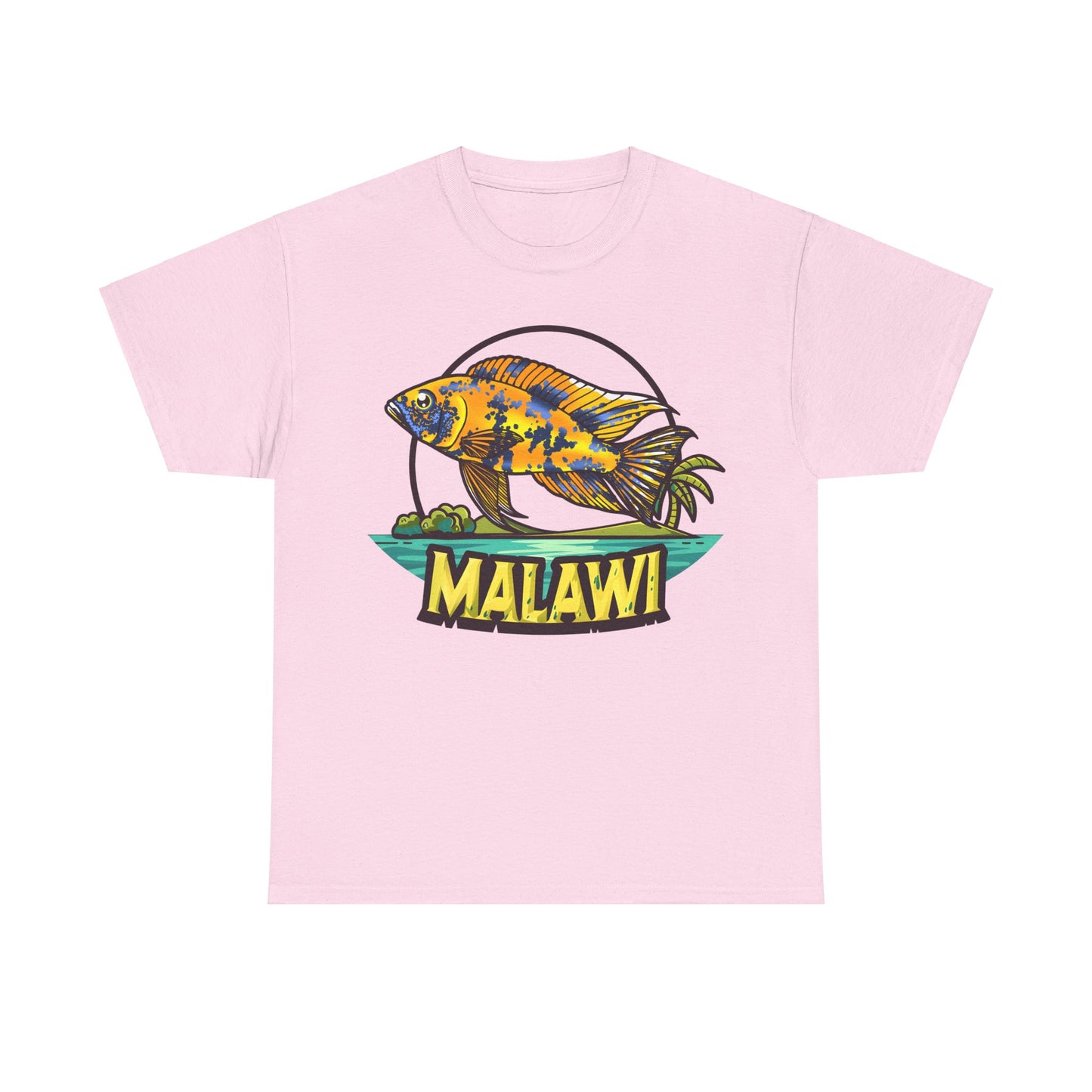 Lake Malawi Sunshine OB Peacock Cichlid Tee Shirt