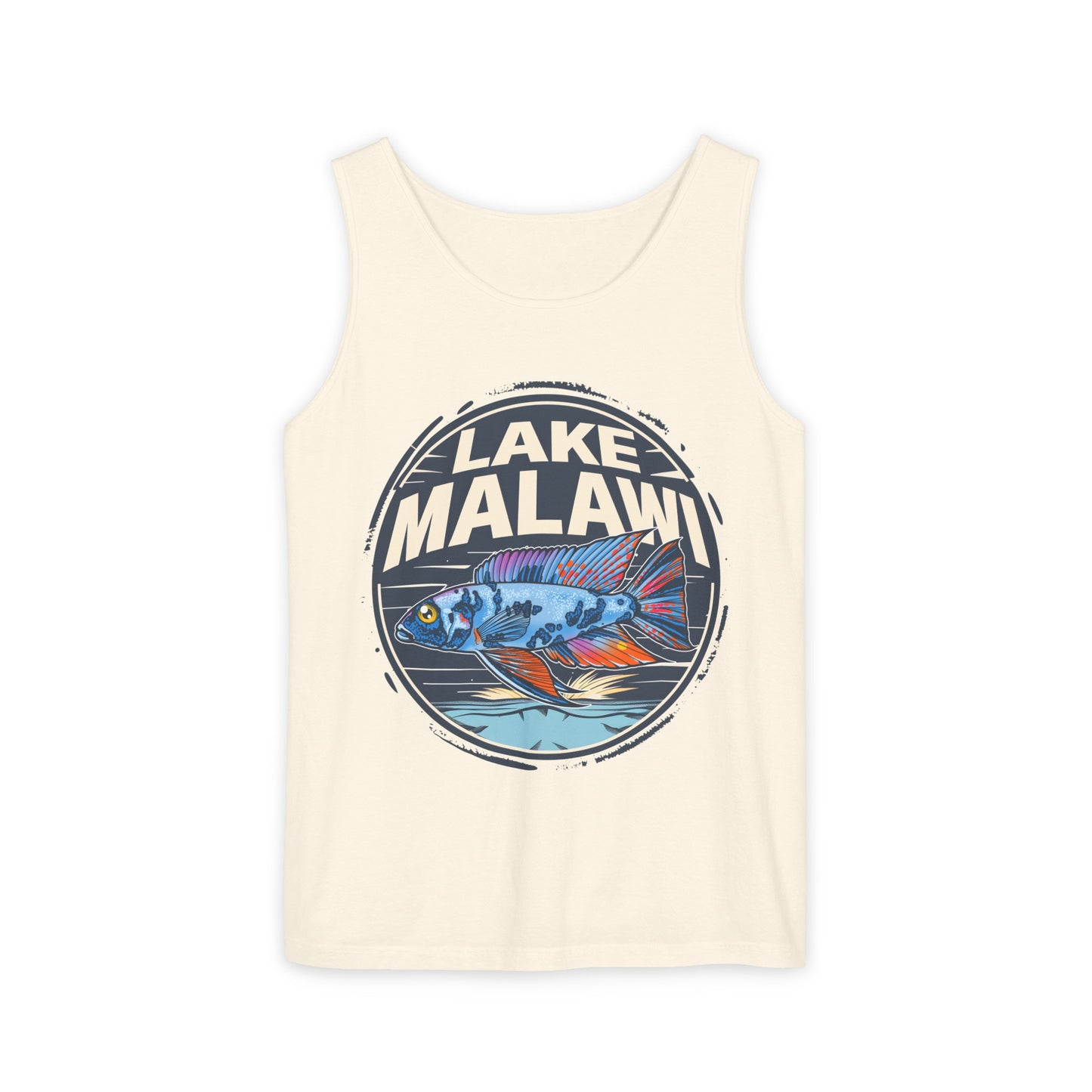 Lake Malawi OB Iceberg Fryeri Cichlid Tank Top