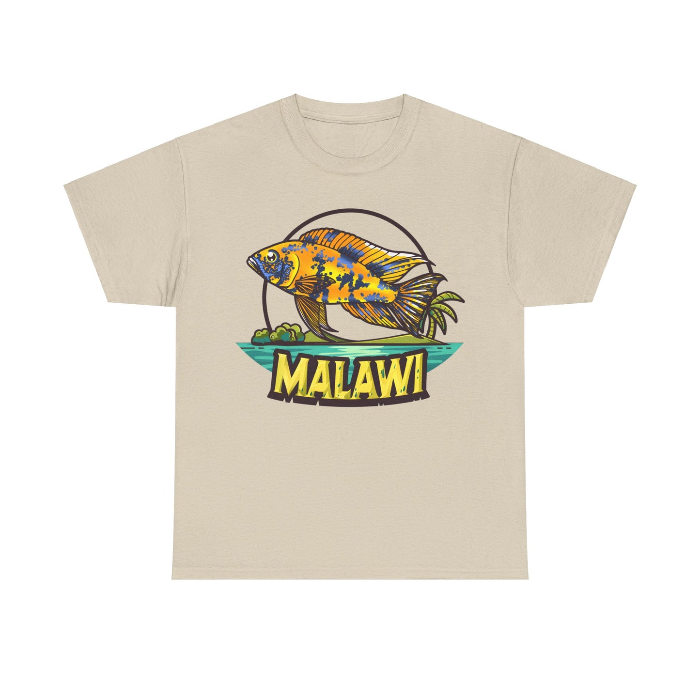 Lake Malawi Sunshine OB Peacock Cichlid Tee Shirt