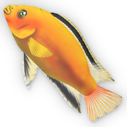 Yellow Lab Mbuna Cichlid Pillow