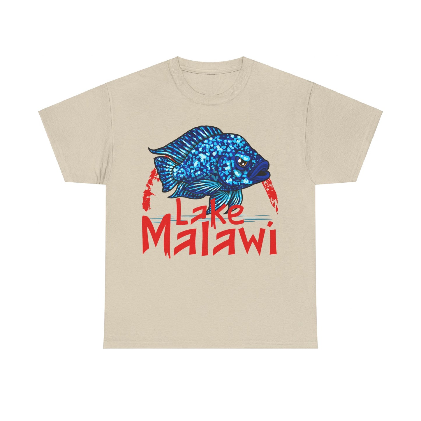 Lake Malawi Star Sapphire Haplochromis Cichlid Tee Shirt