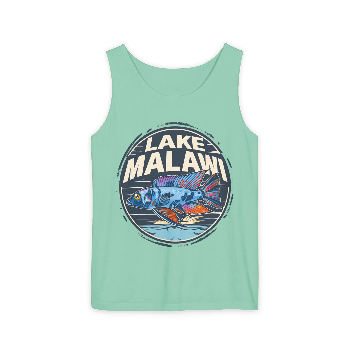 Lake Malawi OB Iceberg Fryeri Cichlid Tank Top