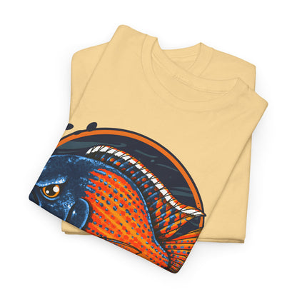 Lake Malawi Red Empress Haplochromis Cichlid Tee Shirt