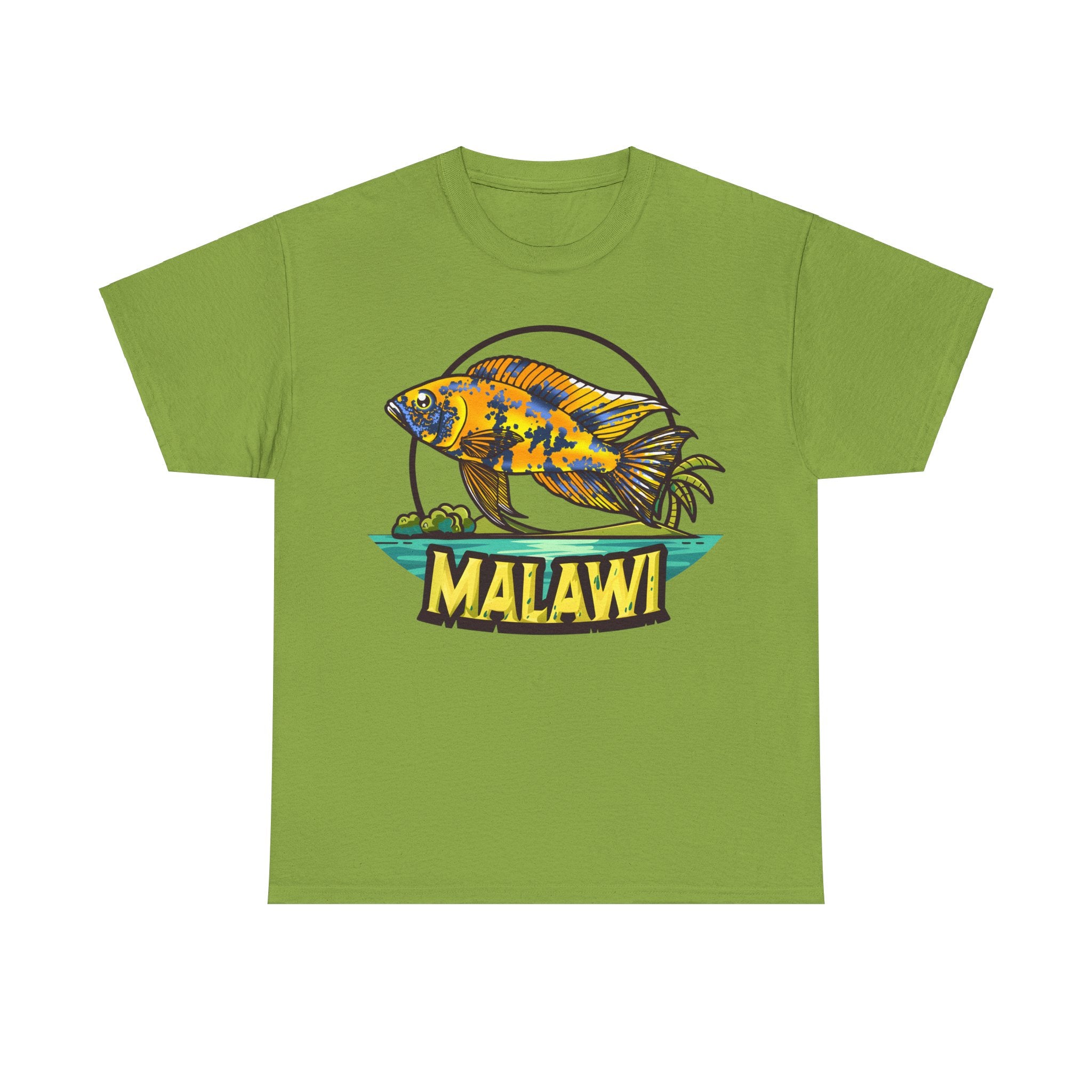 Lake Malawi Sunshine OB Peacock Cichlid Tee Shirt