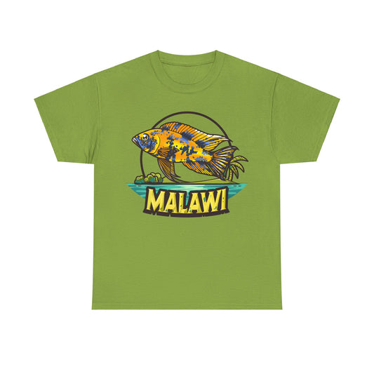 Lake Malawi Sunshine OB Peacock Cichlid Tee Shirt