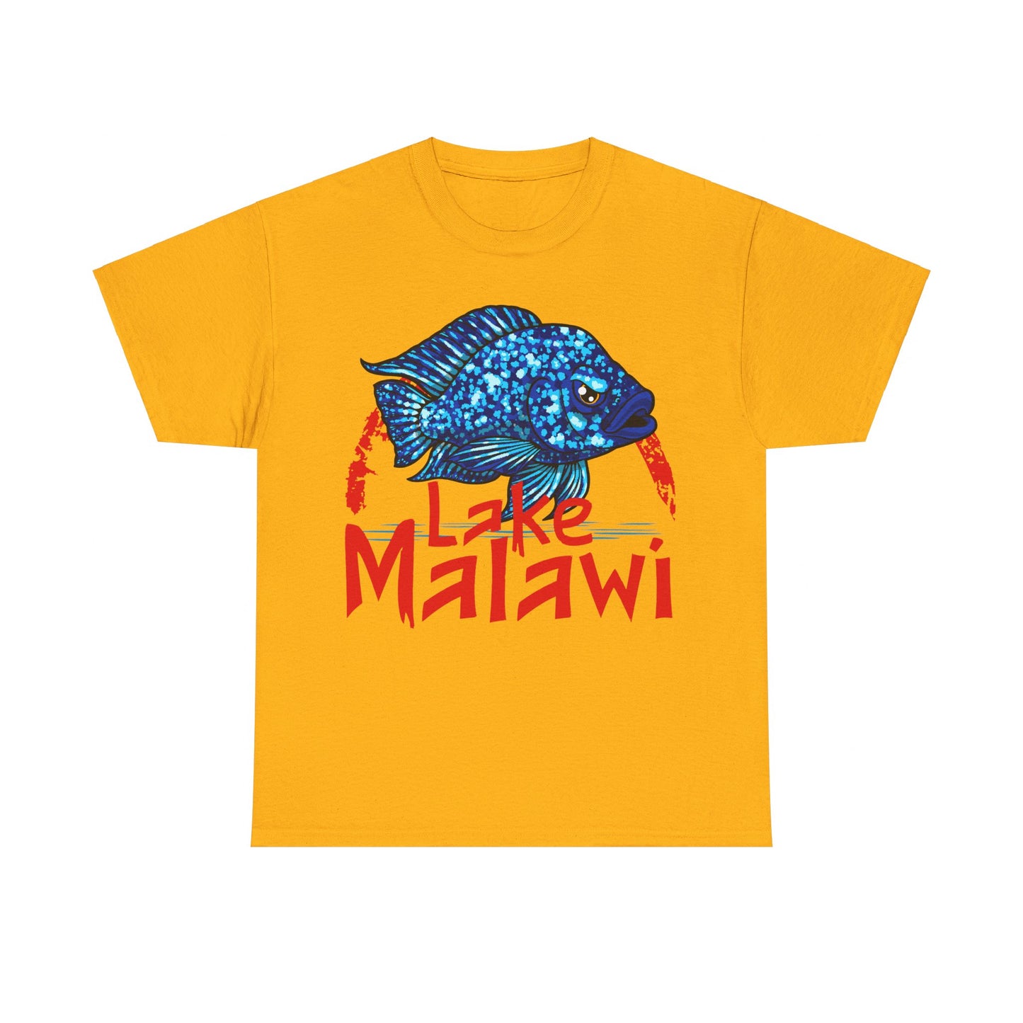 Lake Malawi Star Sapphire Haplochromis Cichlid Tee Shirt