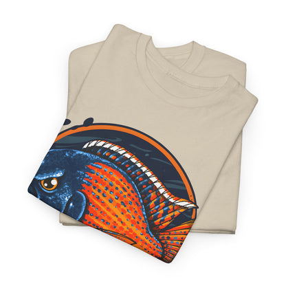 Lake Malawi Red Empress Haplochromis Cichlid Tee Shirt