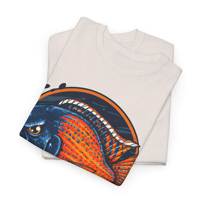 Lake Malawi Red Empress Haplochromis Cichlid Tee Shirt