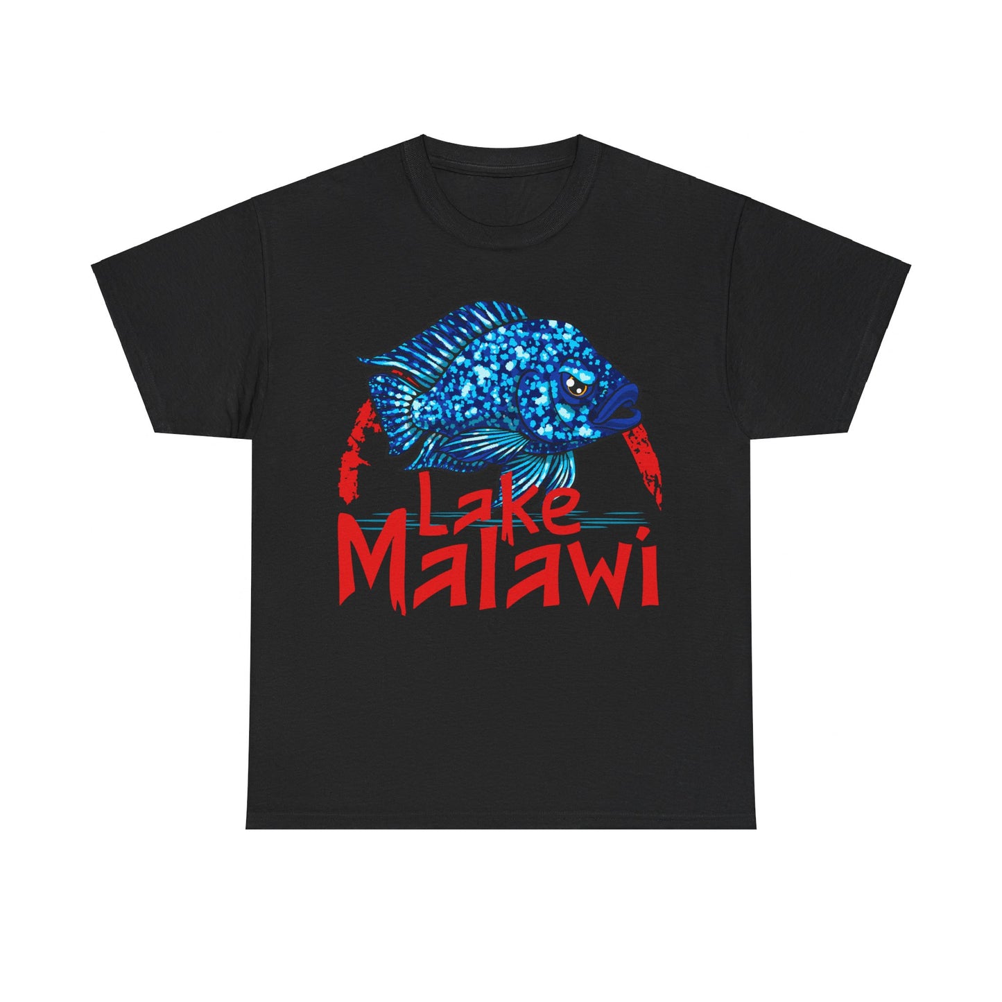 Lake Malawi Star Sapphire Haplochromis Cichlid Tee Shirt