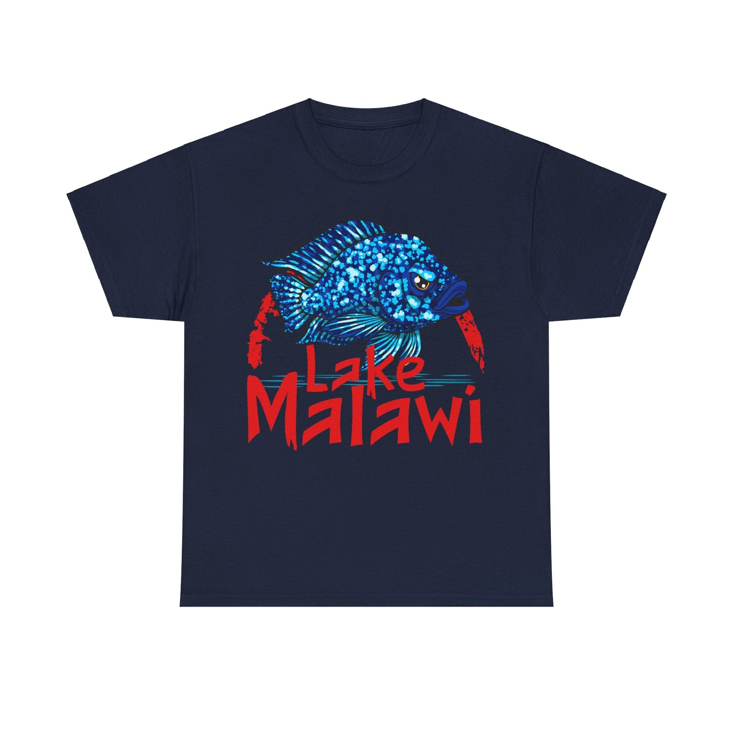 Lake Malawi Star Sapphire Haplochromis Cichlid Tee Shirt