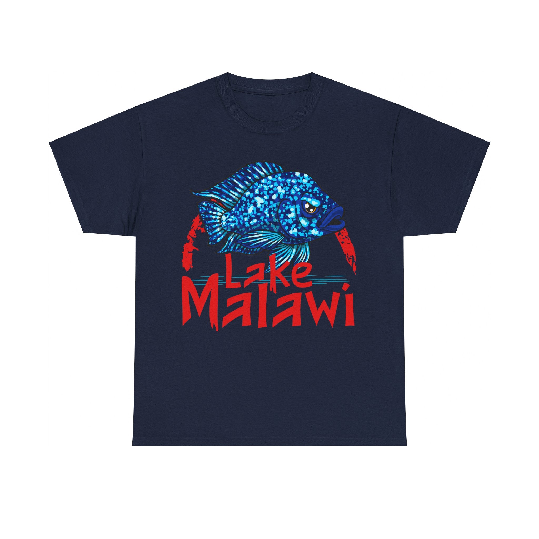 Lake Malawi Star Sapphire Haplochromis Cichlid Tee Shirt