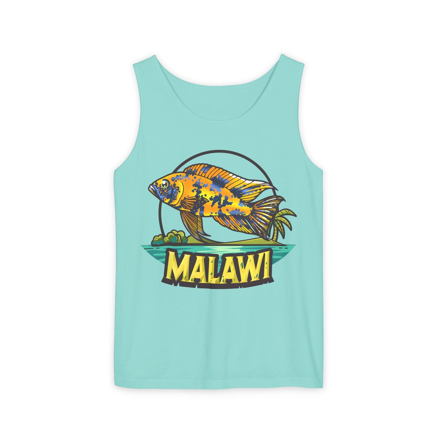 Lake Malawi Sunshine OB Peacock Cichlid Tank Top