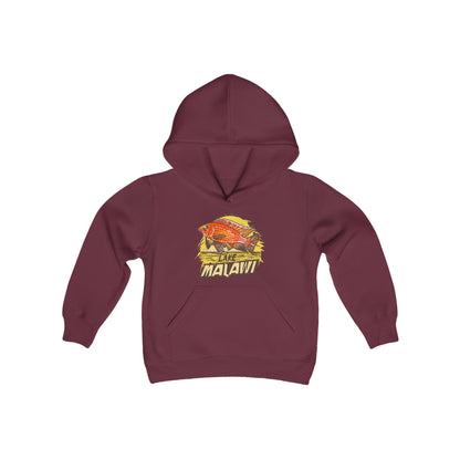 Kids Red Dragonblood Cichlid Heavy Blend Hooded Sweatshirt