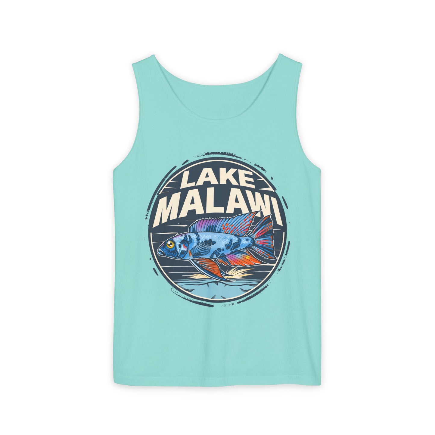 Lake Malawi OB Iceberg Fryeri Cichlid Tank Top