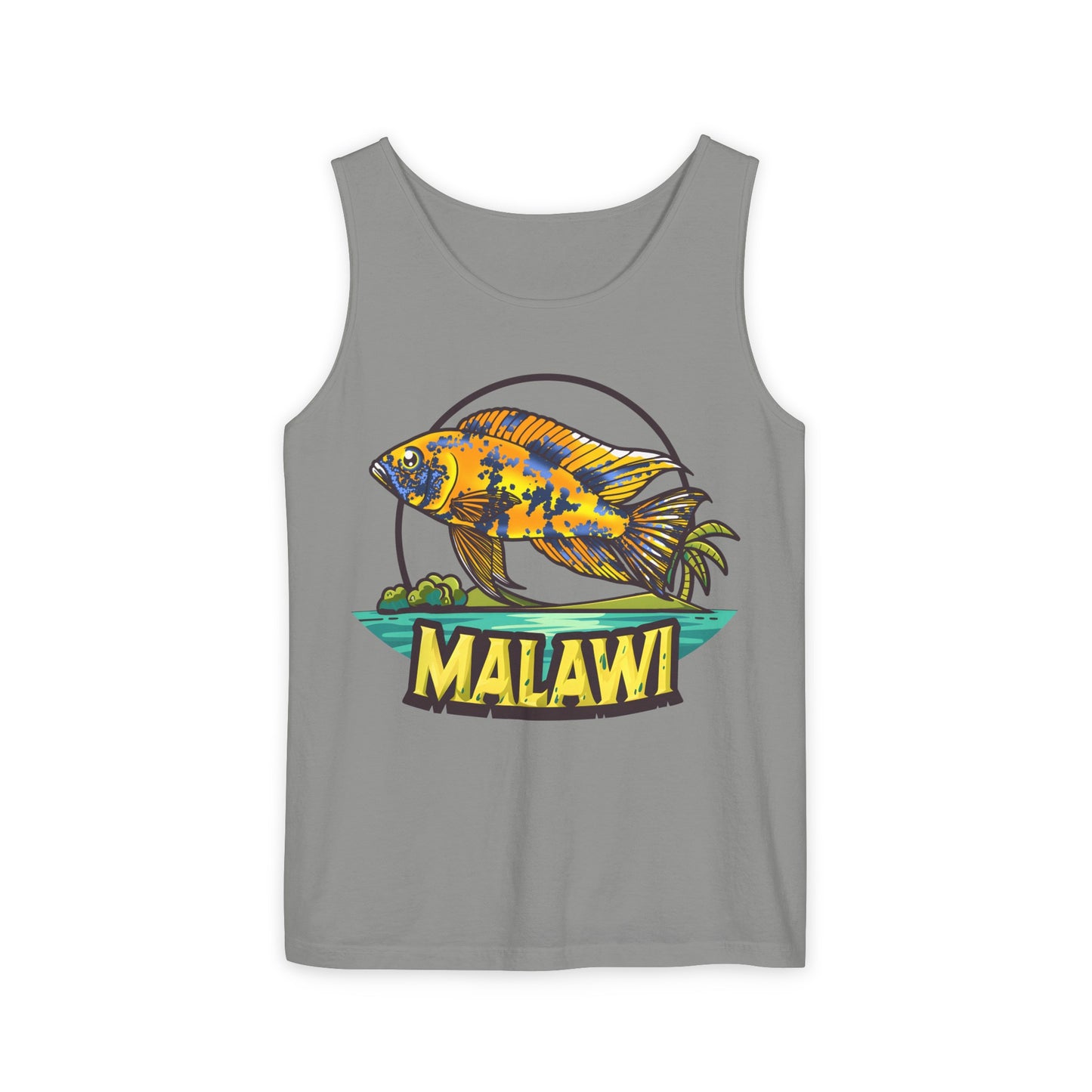 Lake Malawi Sunshine OB Peacock Cichlid Tank Top