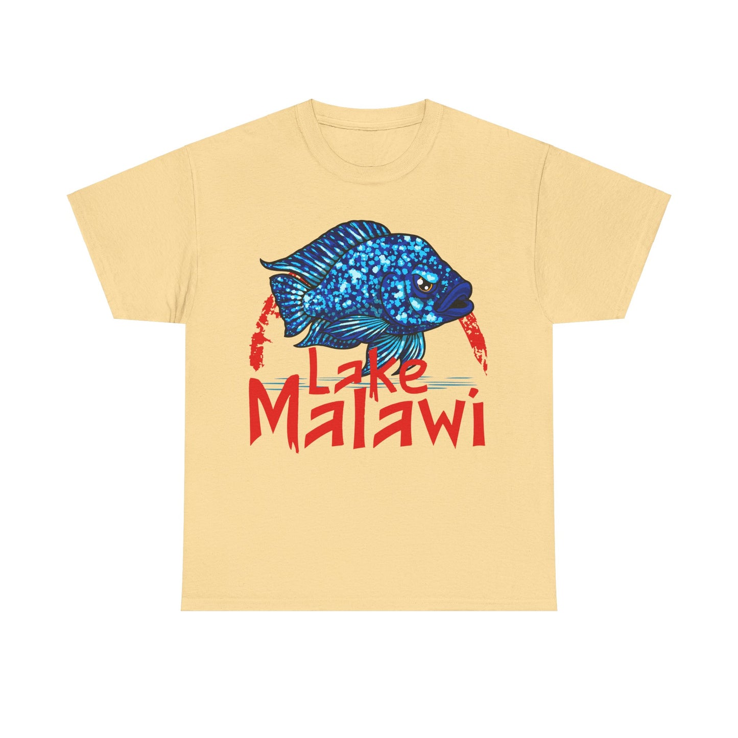 Lake Malawi Star Sapphire Haplochromis Cichlid Tee Shirt