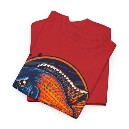 Lake Malawi Red Empress Haplochromis Cichlid Tee Shirt