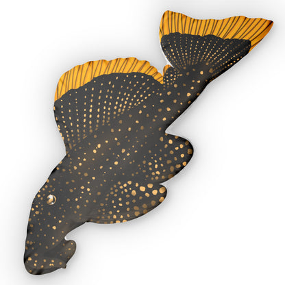 Golden Nugget Pleco Pillow