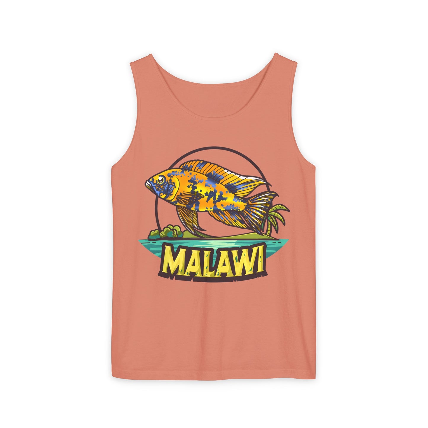 Lake Malawi Sunshine OB Peacock Cichlid Tank Top