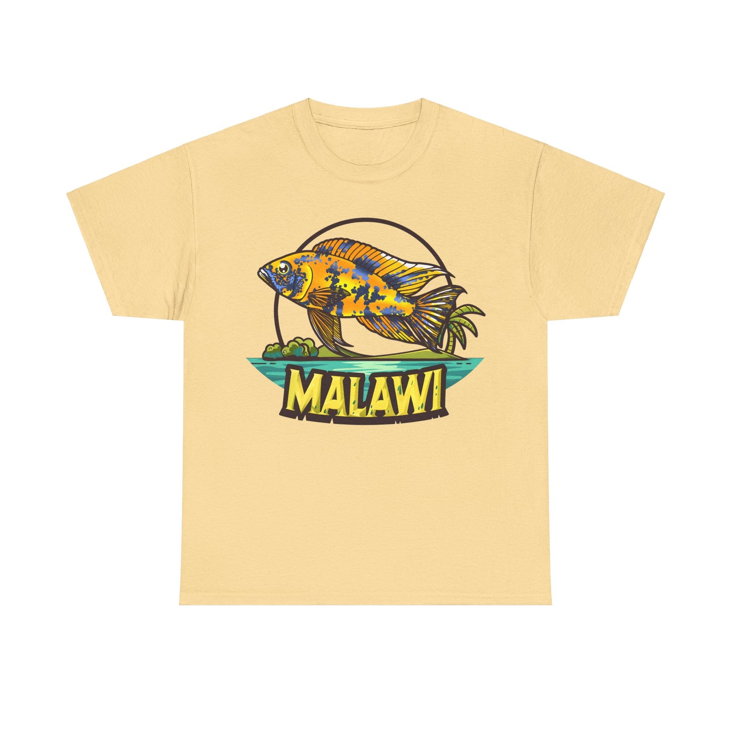 Lake Malawi Sunshine OB Peacock Cichlid Tee Shirt