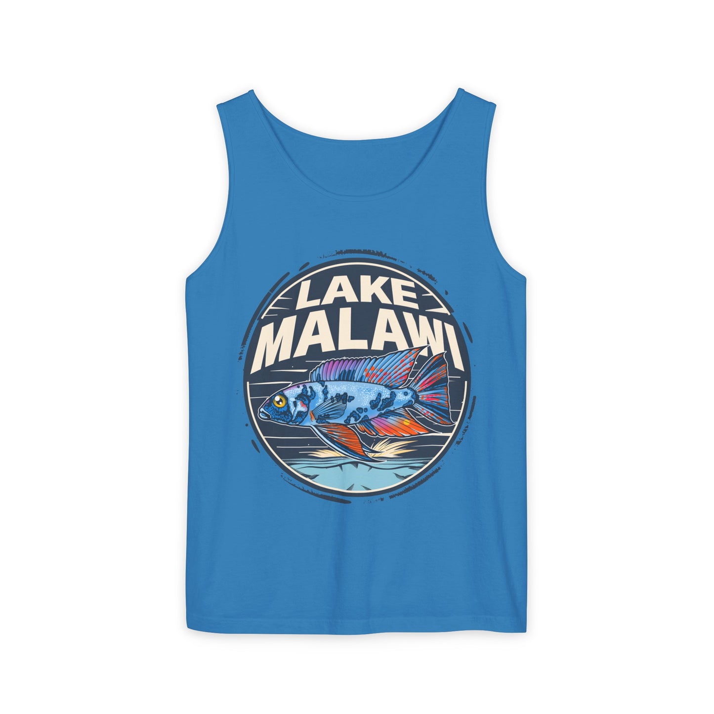 Lake Malawi OB Iceberg Fryeri Cichlid Tank Top